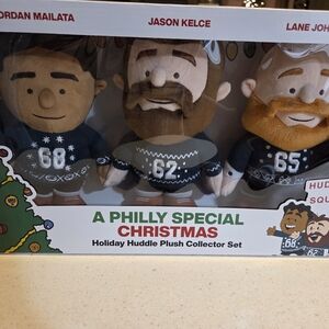 A Philly Special Christmas Holiday Plush Set